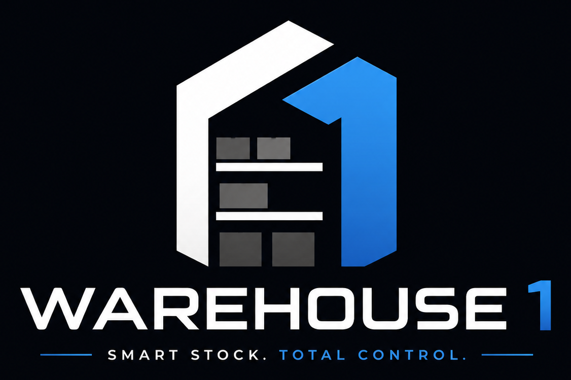 Warehouse 1 — Smart Stock. Total Control.